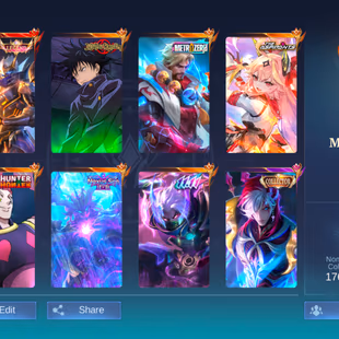 RARE HYPER MM  MAGE FIGHTER ACC || 4 LEG 22 GRAND 25 EXQUISITE || ALMOST WORLD COLLECTOR || EX 95 STAR || GOOD RECALL || - Image 1