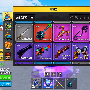 Lvl 2800 MAX Blox Fruits Acc | 7 PERMS (Dragon, Kitsune, Dough, Portal, Buddha) | Dark Blade, CDK, Godhuman - Image 4