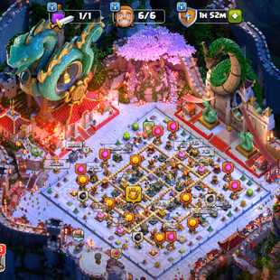 TH18 HIGH BASE! LEGENDARY 2 SCENERY!! HEROES 90-90-76-70-45!! XP-240! STRONG DEFENCE HEROES!! RS/MAX EB/MAX FB/23 SB/20 - Image 1