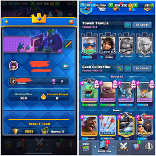 Combo Cr-Coc-bs ✨ 2018 Account ✨ 20989 Trophies | 68 Skins | Mythic Skin | 44 Gems | Instant Delivery - Image 7