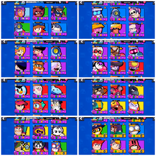 🔥53K TROPHY - 99 BRAWLER 🔥 61 MAXED | 41 HYPERCHARGED | 238 SKIN | INSTANT DELIVERY - Image 5