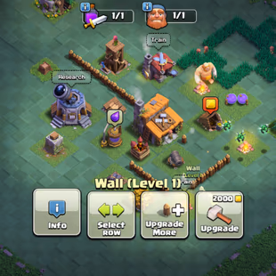 Th16 rush account | rename free | 3100 gems | high gems account | 1x paid scenery available | th16 donation account |  - Image 8