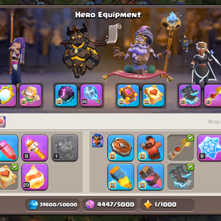 24X SKINS | TH18 ALMOST MAX | GG-MX!SB-MX!SnB-MX!FA-MX!AF-MX!MM-MX!MS-MX!EB-MX!RS-MX | HERO-105-105-95-80-55 | 242-XP | - Image 6