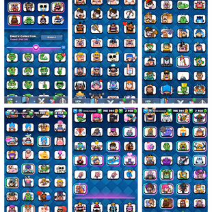 MOST RARE || 74 XP || RANK ACCOUNT || 32 EVO CARD || 89 CARD LEVEL 15 || 6 CARD LEVEL MAX || 47 Tower skin || 248 EMOTE  - Image 3