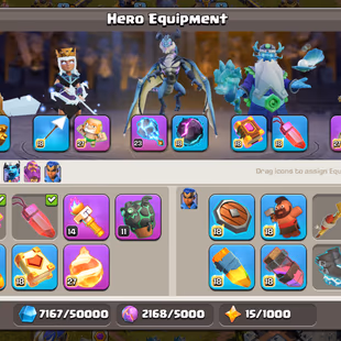 🌟FULL MAX PROFILE TH 18 ALMOST MAX🌟 5x HEROES MAX | DEFENCE FULL MAX | LAB PETS MAX | ALMOST 11 EPIC MAX | 4X RARE SCN - Image 6