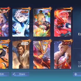 💥 PREMIUM EXALTED 1 ACCOUNT 💥 1 LEGEND || 13 GRAND || 12 EXQUISITE || GRAND RECALL || TOTAL SKINS 418  - Image 1