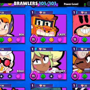 106K Trophies | 101 Prestige | 101 Brawler | 55Maxed | 65Hayper |  Legend1 | The More... - Image 6