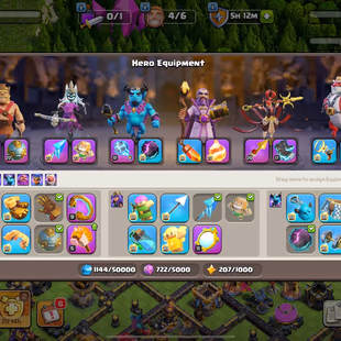 🔥LAVA LAUNCHER MAX💎 293 XP [] DUKE MAX [] ELECTRO 33 [] TH 18 NEAR MAX [] 26 EQUIPMENT MAX [] RENAME 500 [] 13k legend - Image 6