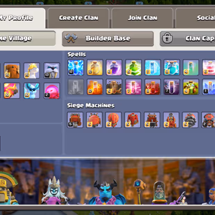 RARE🔥XP 246!TH 18  MAX🔥7 EPIC MAX!HEROS:105-105-95-80-55!WALL MAX!DEFANCE MAX!VERY STRONG TROOPS!INSTANT DELIVERY  - Image 4