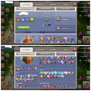 15 EPIC EQUIPMENTS | TH 16 NEAR MAX | 88-92-68-63-41-6 HEROES | FREE RENAME | 10 HERO SKINS | 6 BUILDER | FULL ACCESS  - Image 3