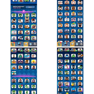 Lvl-72 | 120-Card Max | 87-Elite | 34-Evo | Royal Gems Emote- [Rare-245-Emote] | 10000 Trophy |  Name Chang Yes - Image 3