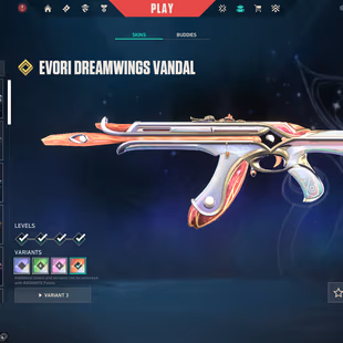 EU | 25 Skins | 1 Knives | .SYS Melee | Evori Dreamwings / Gaia's Vengeance & Reaver ''Vandal'' | Radiant Crisis Phantom - Image 1