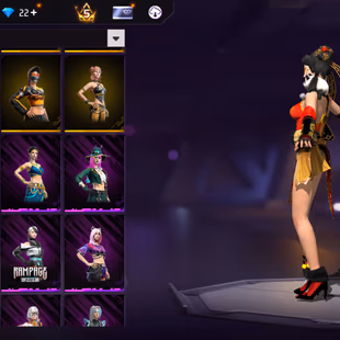 X181|Lvl 71|64 CHARACTER|243 COSTUME(26 MYTHIC)|347 WEAPON(7 EVO+48 MYTHIC)|M1014 Scorpio LvL 4|Scar Megalodon Alpha Lv  - Image 7