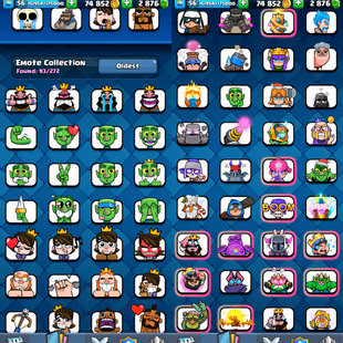 🔥2947 Gems🔥60 Cards Lv15-Lv14 [ 19 Evo] 10000 Trophy! Level 58! KT Level 15! 93 Old Emote! 134 Badges! NC Available! - Image 4
