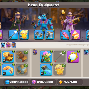 ❗[ PREMIUM TH-17 ]❗LVL 17 WALLS [RARE] || G.GUANTLET - S.BALL [18] || E.BOOT [14] || NICE DEFENCES - TROOPS - HEROS  - Image 5