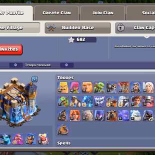 🔥EPIC SB-MM-FB-EB-FF-20 LVL!XP 228!TH 18🔥HERO:100-100-60-80-44!NC 500! STRONG DEFENCE! GREAT TROOPS! INSTANT DELIVERY  - Image 3