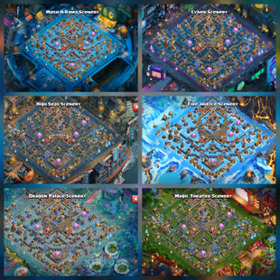 15/15 EPIC MAXED | TH-18 FULL MAX | 6X HEROES MAXED | LAB/DEFENCE/ WALLS FULL MAXED | 6X RARE SCENERY | DRAGON SET - Image 8