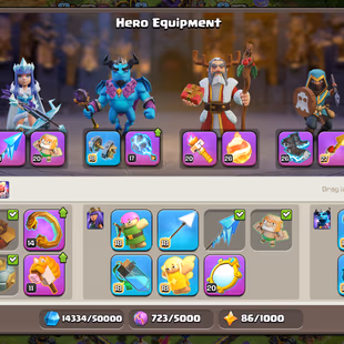 🌲[ TH-18 NEAR MAX ]🌲SB-RS [MAX] | FB-RS [26] | FA [23] | GG-HT-MM [20] - 22X EQPMNT MAX || HEROS MAX FOR TH-17 - Image 5