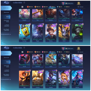 [ Rebindable ] Exalted Collector 4 - 131 Heros - Mythic Glory 80 - 57 Win Rate - Legend Franco - Hell Of Fire - A14  - Image 7