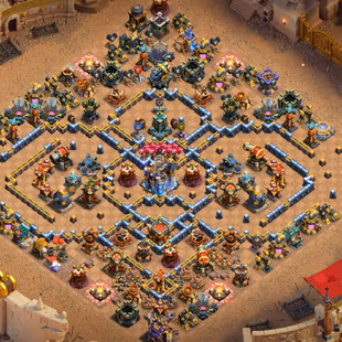 🔥Th18 Stacked Obstacles🔥 || 2x Sceneries || Heroes 88-94-64-75-46 || High Epic Equipment || Builder Base Maxed - Image 1