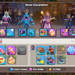 TH 15 Full Maxed !! Heavy Magic Items !! Namechange 1000 !! 12 Epic Equipment !! Painter Scenery !! Townhall 15 - Image 6