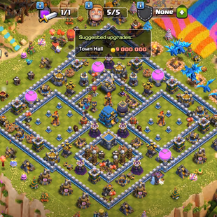 [TH-12 FULLY MAX] || 7 YEAR OLD CHRISTMAS TRSS AVAILABLE || 4 HERO MAX || 3 EPIC || ALL MAX 5 BUILDER || BEST DEAL | A02 - Image 2