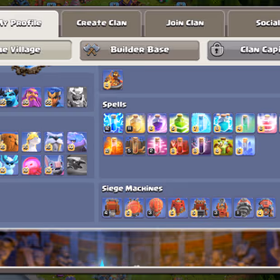 🌟TH 18 NEARLY MAX🌟8 EPIC FULL MAX | 5X HERO PET MAX | 8.1K GEMS 795 MEDEL | NC FREE | 15 EPIC E.Q | BUILDER BASE MAXeD - Image 7