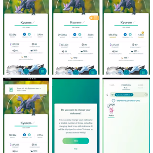 🛑[MG][ LIMITED OFFER]LEVEL 56 (2016 ACC) | BG SHINY PALKIA - KYUREM ENERGY | 104 LEGENDARY - 24 SHINY - 21 MYTHICAL - Image 6