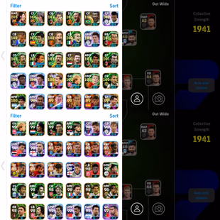 3304+ Team I 94 Booster Cards I Old Account I Messi 11 I Johan 109 I Mabppe 107 I Rio 106 I Pele 108 I Ronney 108 I Kaka - Image 3