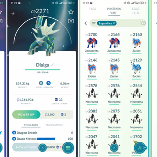 Lvl 52 [Rayquaza & Necrozma] | 55 Legendary | Giratina | Zacian | Zamazenta | Dialga | Palkia | Latias | Valor | 284 - Image 4