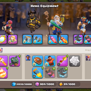 💫[ TH-18 NEAR MAX - 4 EPIC MAX ]💫 SB-MM-AF-EB [MAX] | SN [26] - HT [23] | MOSTLY WALLS MAX || HEROS: 105-105-42-80-55  - Image 6