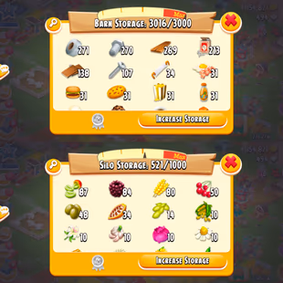 | BEST DEAL LEVEL 70 | BARN 3000:3000 | SILO 521:1000| 4 MILLION COINS | 494 DIAMOND | CHECK PHOTOS | INSTANT DELIVERY | - Image 1