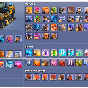 🔥[AT]🔥 Th17 FULL MAX ACCOUNT || MAX HEROES || MAXED LAB || MAX DEFENCE || ALL EQUIPMENTS AVAILABLE || INSTANT DELIVERY - Image 2