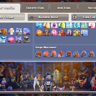 Th18 Almost max [Ww-Werden Skin-Ww Secnry] | Hero-105-98-80-51 | Equipment-11-Epic Almost Max | XP-232 | Defence Wall Al - Image 4