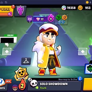 🌟355 SKINS🌟91.800 TROPHY | 100 BRAWLERS | 49 HYPERCHARGE | 63 MAX | 47 PRESTIGE | 32 BUFFIES - Image 2