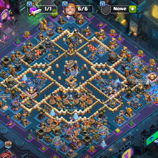 Th18 Almost Max [Cyber Secnry] | Hero-102-101-80-50 | Equipment-9-Epic Almost Max | Wall Defence Almost Max | XP-224 | N - Image 2