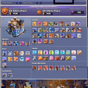Global Rank 56 | GB United Kingdom Local | TH 18 Maxed | 15 Epic Equipments | Rare Rank | Dream Deal | Instant Delivery  - Image 3