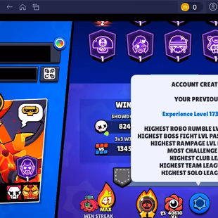 379 SKINS | 93.300 TROPHIES | 100 BRAWLERS | 70 HYPERCHARGE | 87 MAX | 79 PRESTIGE | 27 BUFFIES - Image 7