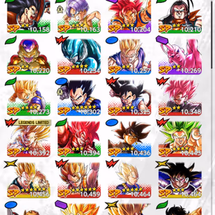 B6-IOS+Android-3 UL(SS4 Vegeta 12 Red Star+SS2 Gohan)+Good Team GT+21 Legends+Good Equipment+LL SS2 Gohan+Goku GT Zenkai - Image 8