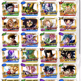 B139-IOS-Android-Meta-695 Million Power-8 UL(SS Goku-SS4 Goku)-LR(Vegito-SS3 Goku)-60 Legend-Vip Equipment-Good Zenkai - Image 4