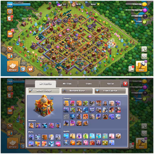 CHRISTMAS TREE 2015 - 2025 | TOWNHALL 16 HERO 76 85 60 63 42 | CHANGE NAME 500 GEMS | - Image 2
