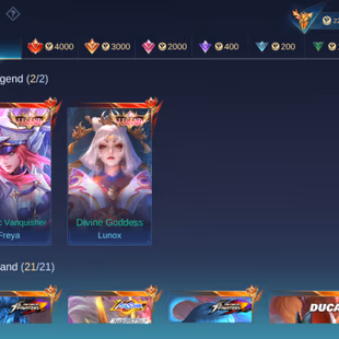 ALMOST MEGA 2 ACC || NARUTO AND JJK COLAB || 2 LEGEND || 21 GRAND || 15 EXQUISITE || SKINS 567 - Image 3