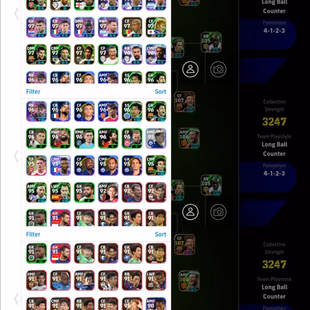 3250+TS|George Best 109|PrimeMessi-108|Suarez 107|PhilippLahm-105|Rooney 106|Franco Baresi 105|Petr Cech-105|Thuram-105 - Image 5