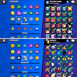 65K Trophies LVL107 | 101/101 Brawlers | 25 Max Brawlers - 12 Hypercharges | 180 Skins | 508 Pins | 321 Icons |160 Spray - Image 8