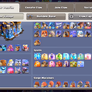 🔥12x Sceneries🔥 Th18 Pre-Max || Max Epic Equipment || Heroes 105-105-95-80-55-17 || Troops Fully Maxed || 6 Builders - Image 4