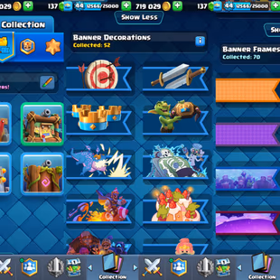 KT14 | 9 EVO & 2 HEROES | 9000 TROPHIES | LVL 44 | 700k GOLD | ALL 121 CARDS 121/121 - Image 4