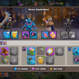 🔥TH 12 FULL MAX || HEROES 65-65-40-40 || 🔥6x EPIC EQUIPMENTS || RENAME AVAILABLE || SUPER ACCOUNT - Image 6