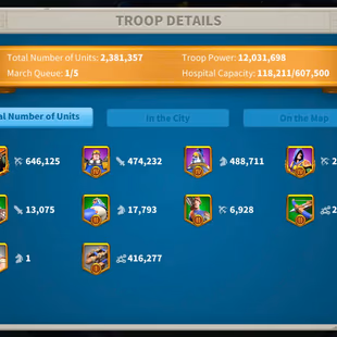 12 Commanders   - 1,6M Credit - 3 Farm - 1 Skin Houses  - Image 6