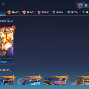 PREMIUM EXALTED 2 || 1 LEGEND || 9 GRAND || 9 EXQUISITE || SKINS 377 || HIGHEST RANK GLORY 68 - Image 3