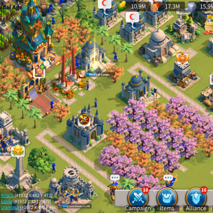 RISE79: 27M Might - Vip 14 - 6PP - 225 gold Statu - Castle 21 - 1 Farm - Image 1